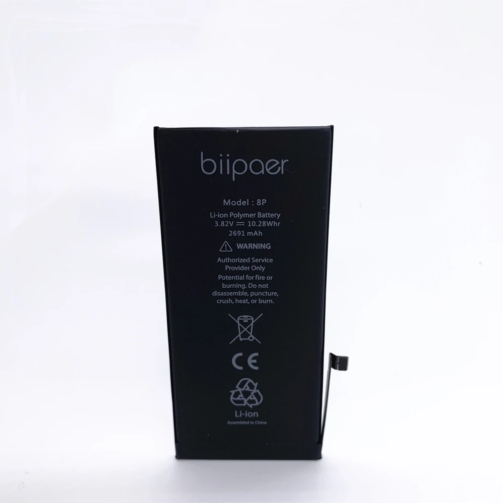 0 周期 2691amh锂电池iphone 8 plus原创高容量手机电池iphone8 plus