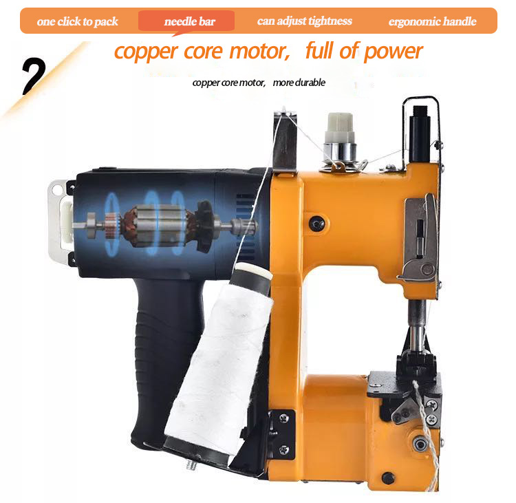 Light Weight Hand Held Kraft Paper Bag Sewing Machine Cloth Bag Sewing