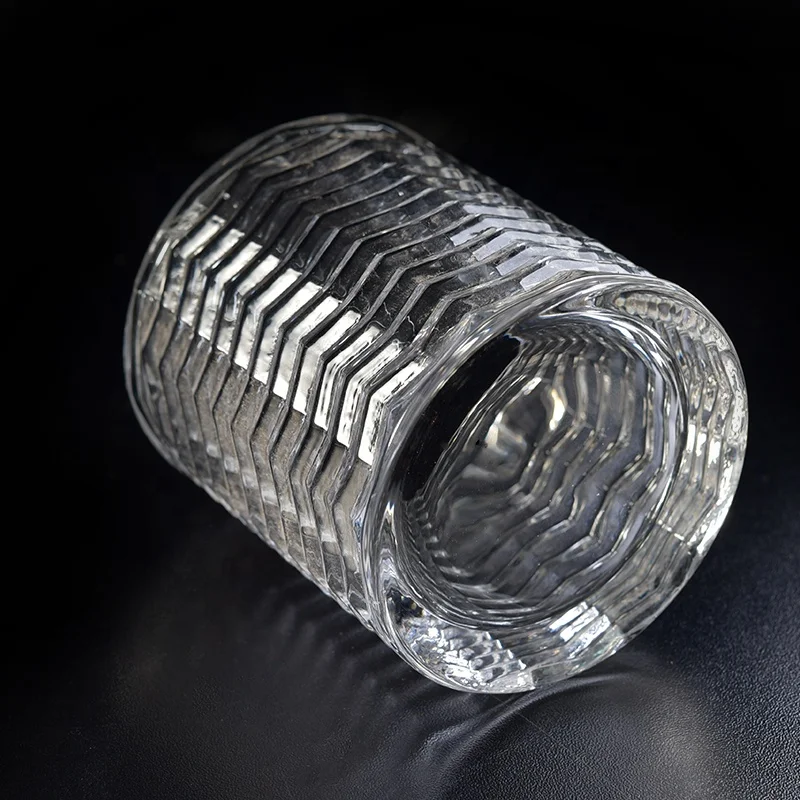 Clear votive Glass Candle holder home Decor