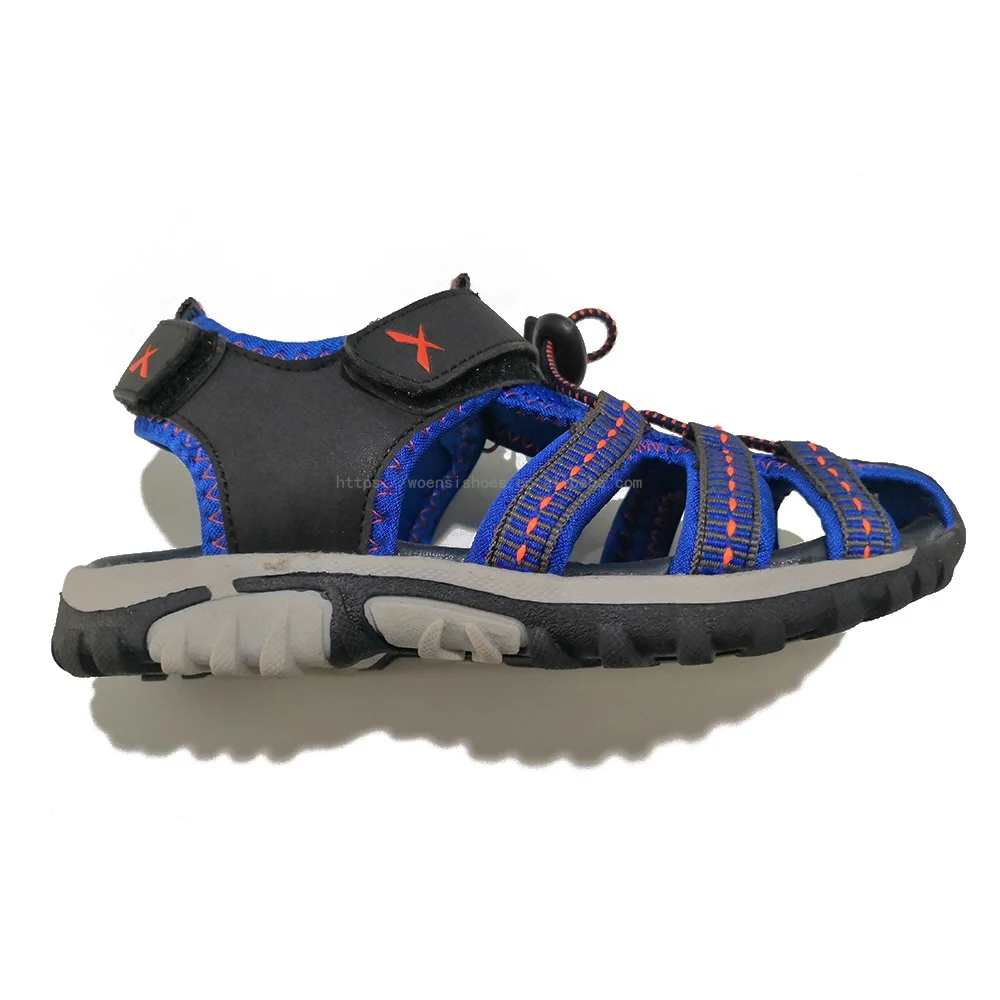 new fashion cheap customized summer kids closed toe sport sandals shoes for boys