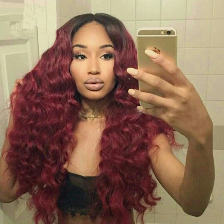 deep wavy 99J wig