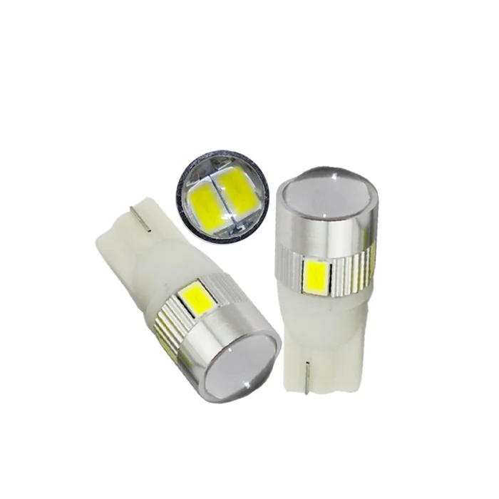 T10 501 W5W high lumen good quality white yellow blue red amber green BEST price led side 194 car indicator light bulbs