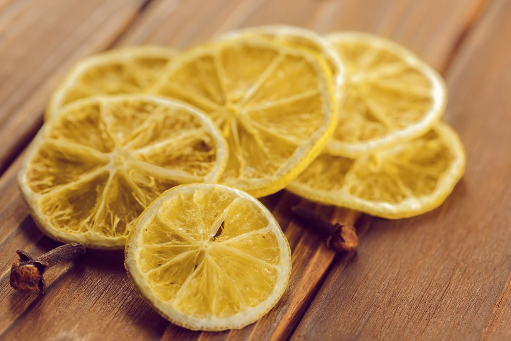 100% 天然冷冻晒干的水果冷冻干柠檬