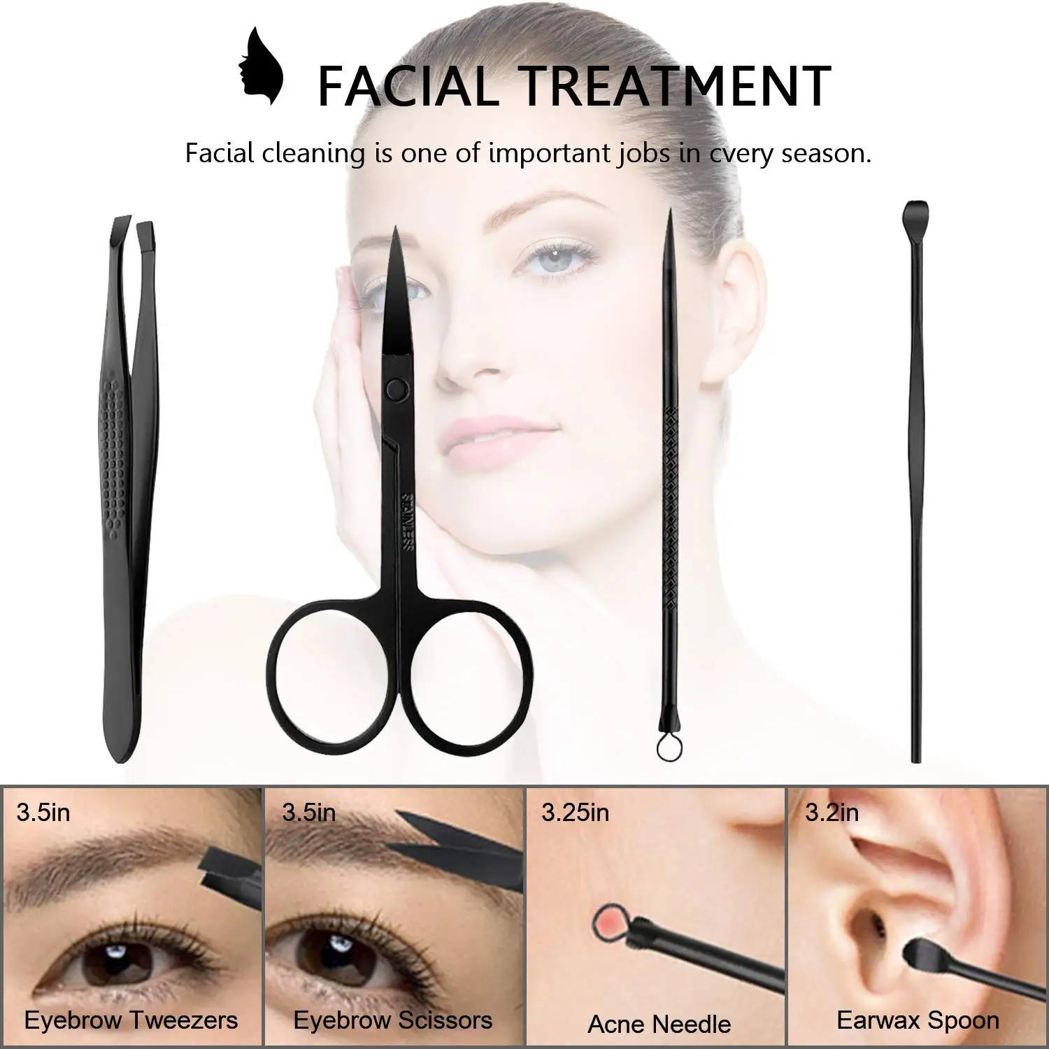 15 Pcs High Precisio Stainless Steel Nail Cutter Pedicure Kit Nail File Sharp Nail Scissors Nail Clippers Sets.jpg