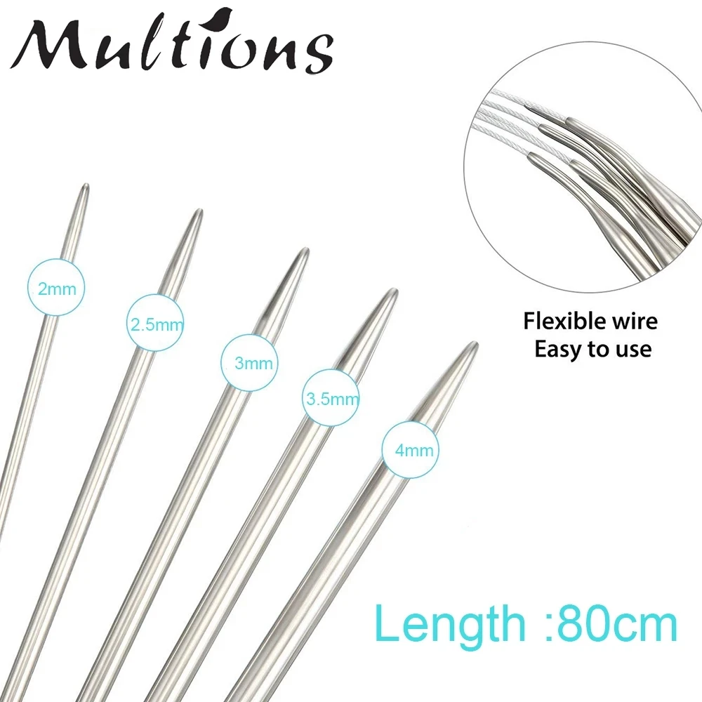 6.5mm Circular Knitting Machine Needle Needlework Crochet Hook For