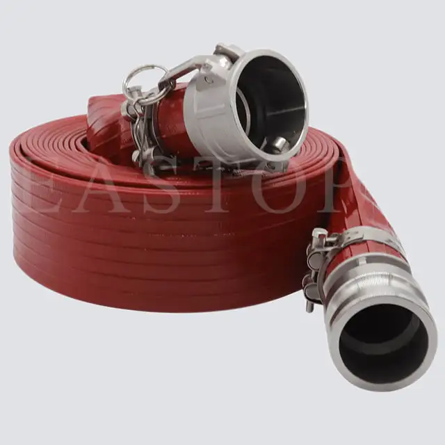 High Pressure Agricultural Irrigation Flexible Pump Water Discharge Pvc Yellow Blue Red Lay Flat Hose Pipe Tube Buy Irrigation Hose Yellow Lay Flat Pipe Pvc Lay Flat Tube Product On Alibaba Com