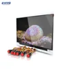 User define 12 LED button 16:9 auto loop play SD card 15.6" Interactive Screen