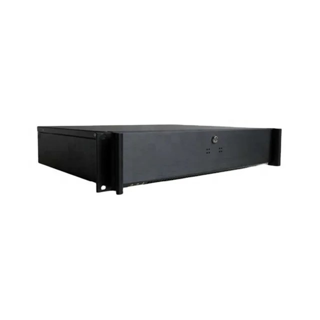 Compact Dual System Rackmount Mini-ITX Server Case EKI-M236 - Steel PC ...