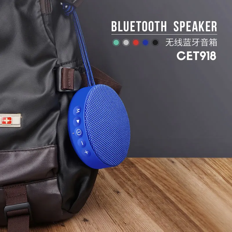 Best seller Gift promotion Logo OEM Mini home portable hand free table hifi 6W waterproof Wireless Speaker - ANKUX.COM