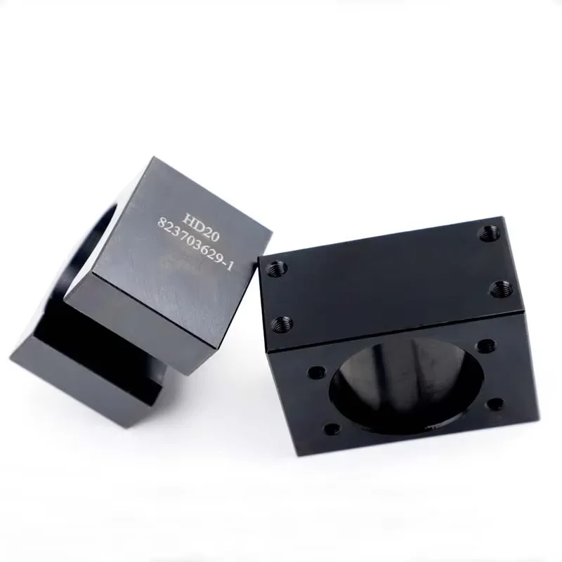 product hd steel dsg nut block ball screw conversion installation 3205 fixed nut 2505 screw block 2005 sfu1605-15