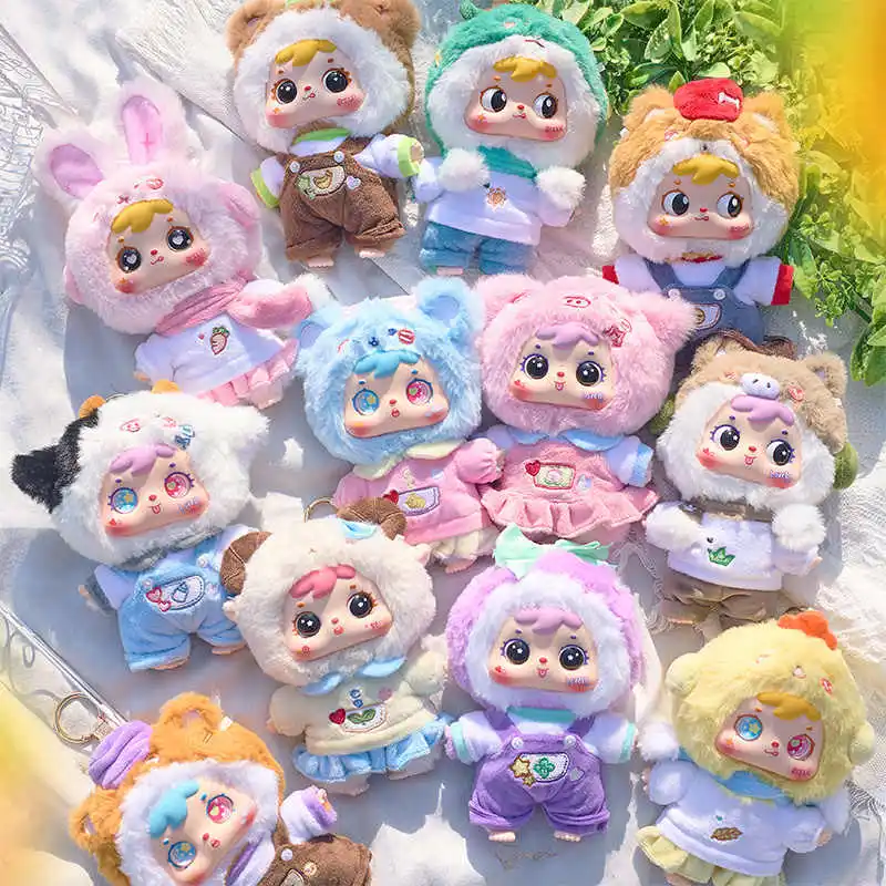 Genuine Samuel 12 Chinese Zodiac Vinyl Face Plush Blind Box