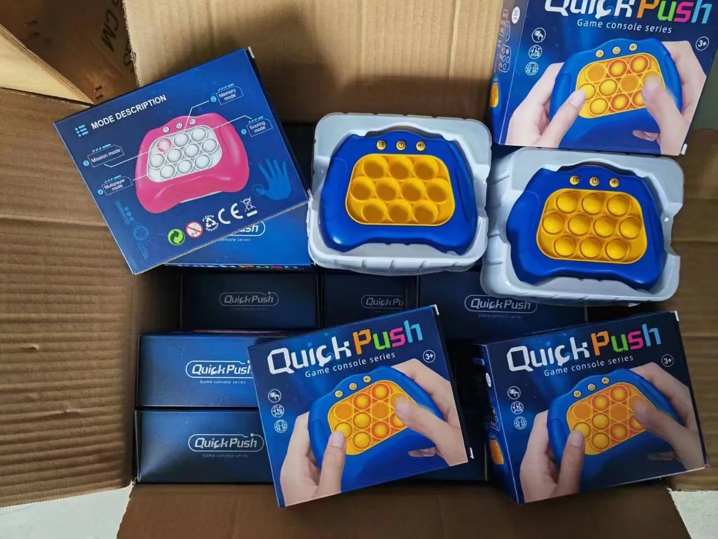 Sensory Push Bubble Fidget Board Toys - Colorful Dimple Fidgets For Stress Relief & Finger Play:Toys & Gifts