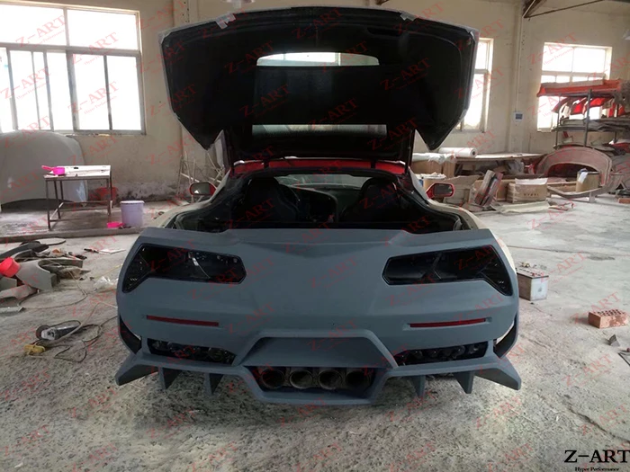Zart Wide Bodykit For Chevrolet Corvette C7 Wide Tuning Body Kit For