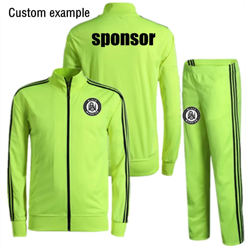Custom Tracksuit For Men Football Polyester fiber Futbol Running Jackets Tracksuit