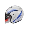 2019 High quality open face motorcycle helmet with single visor