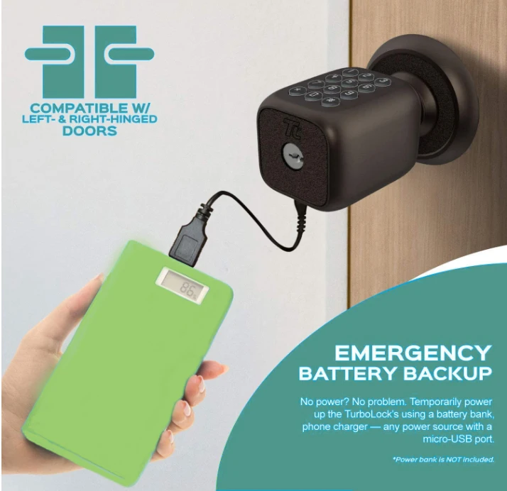 Multifunction Electronic Door Knob With Lock And Key Keypad Featuring