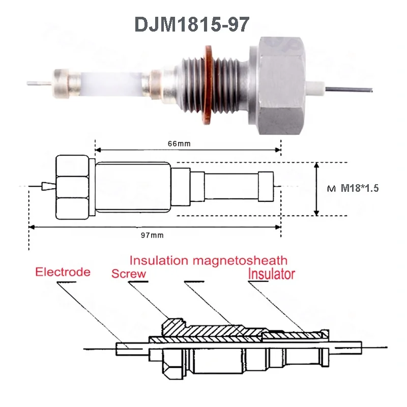 level electrode DJM1815-97