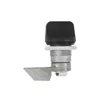 Zinc alloy die casting hole size 22mm sliding door pp cam lock-halterung coupling for industrial cabinets