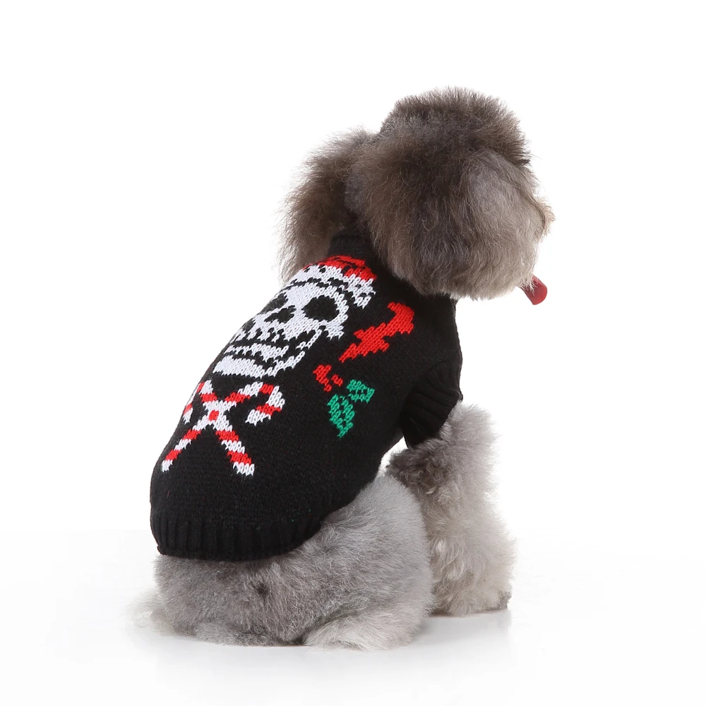 个性狗衣服宠物圣诞毛衣狗冬季外套小狗小狗毛衣宠物服装 & 配饰