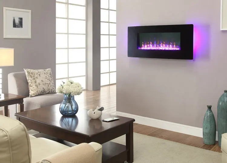 Chimenea Eléctrica De 42 Pulgadas Con Control Remoto,Chimenea Eléctrica