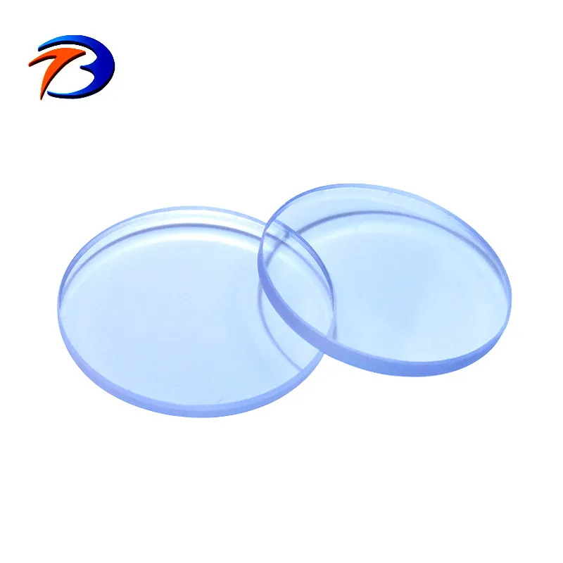 Optical silica quartz glass sheet windows UV IR fused quartz crystal glass wafer plate window
