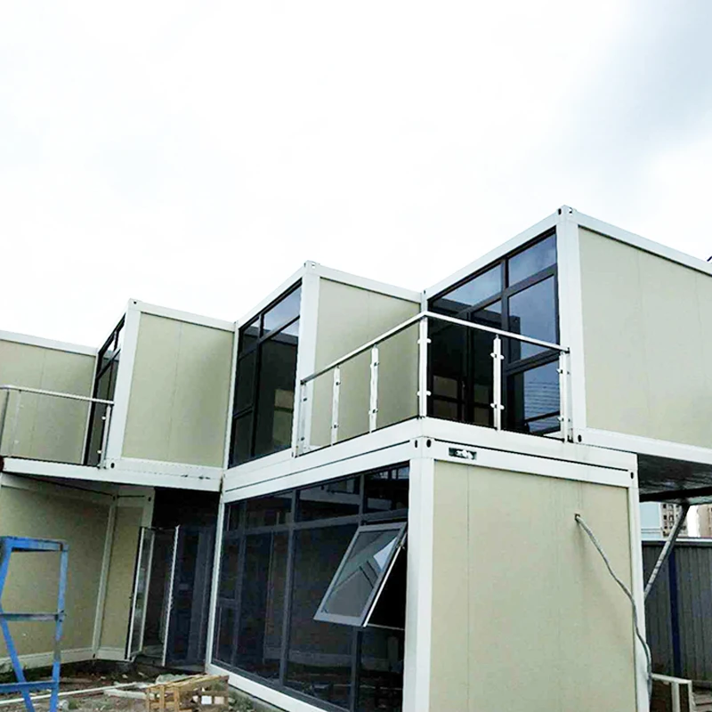 
Cbox Prefabricated Flat Pack Container Homes Office Cheap Prices Ready Made Container House 