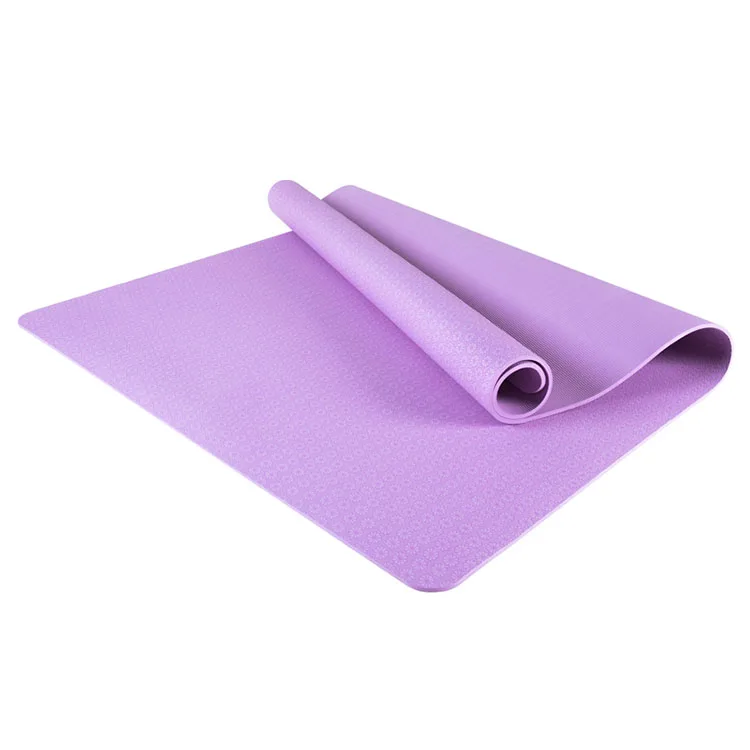 Extra Wide TPE Yoga Mat with Daisy Texture 185*122cm / 73*48 inches -  YOGASTO