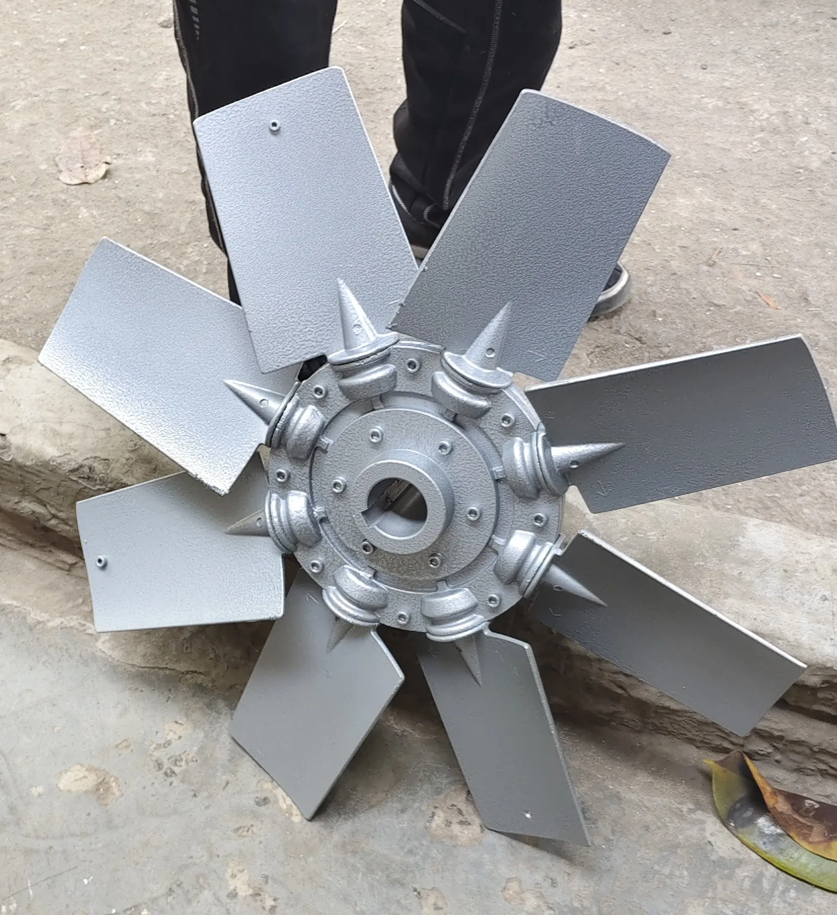 Axial Flow Cooling Fan, Aluminium, 110, large - detail 10