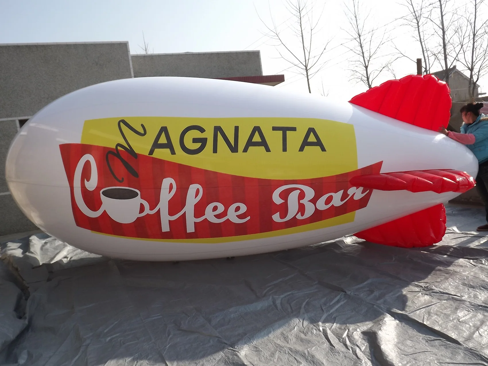 Remote Control Inflatable Helium Blimp Helium Balloon,Rc Zeppelin