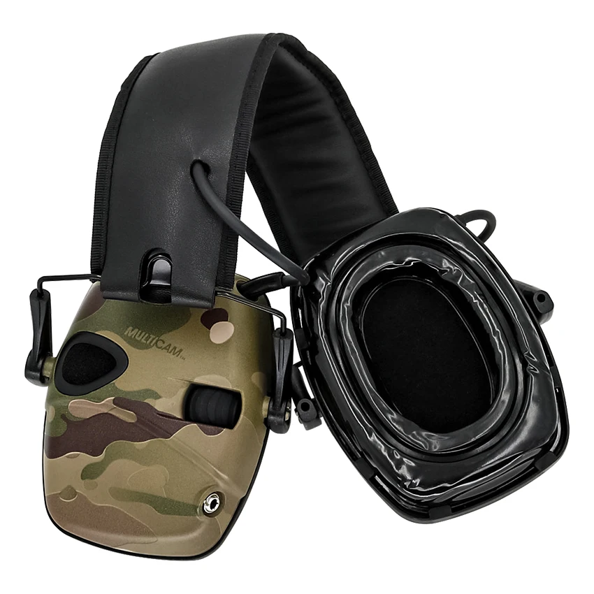 Tactical Electronic Shooting Earmuffs Noise Canceling Amplified Sound