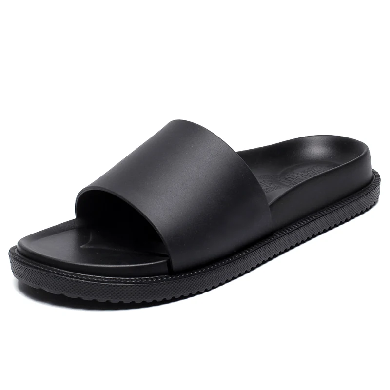 New style summer Leather Sandals men's  Beach Sandals Shoe   EVA strap  outdoor  for men