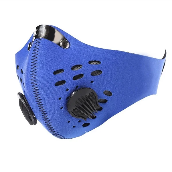 
Breathable Unisex Neoprene Cycling Face Masks with Super Anti Dust Pollution Filter 