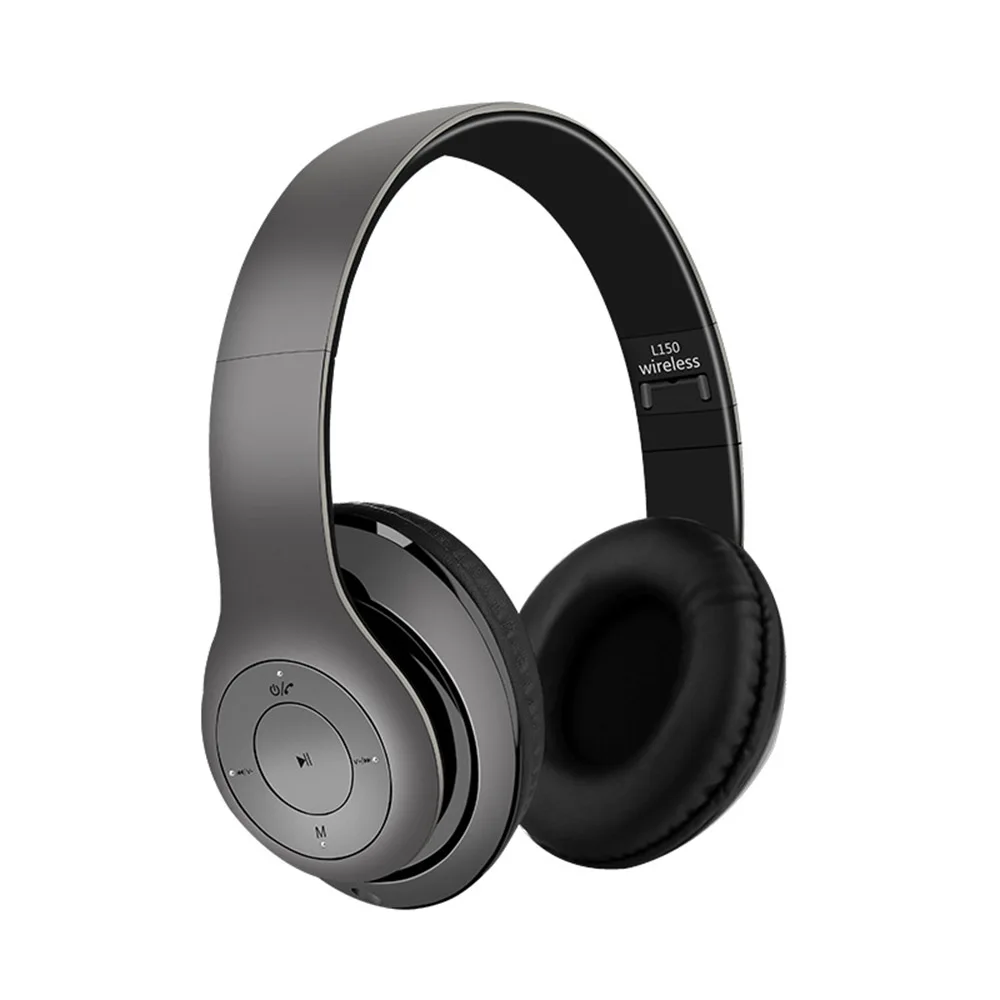 factory Bt5.0 Wireless Headset Earphones Fordable Noise Reduction Sports V4.2 3.5mm Earphones multiple color choice in stock - ANKUX.COM