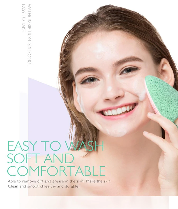 Hot Sell Makeup Remover Pads Washable Puff Cleaning Sponge For Face
