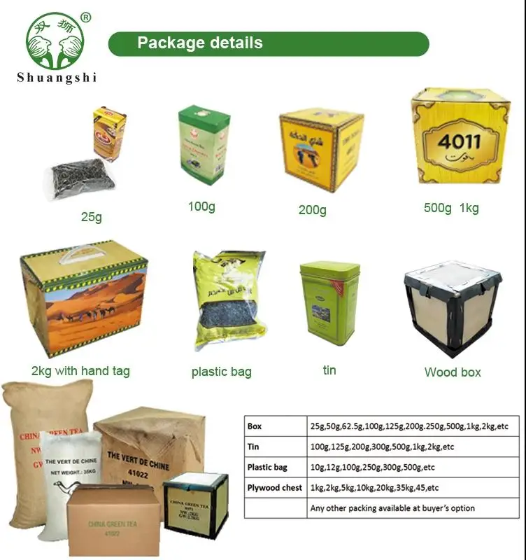 Chinese High Quality Green Tea Chunmee Eye Brow Tea - 4uTea | 4uTea.com