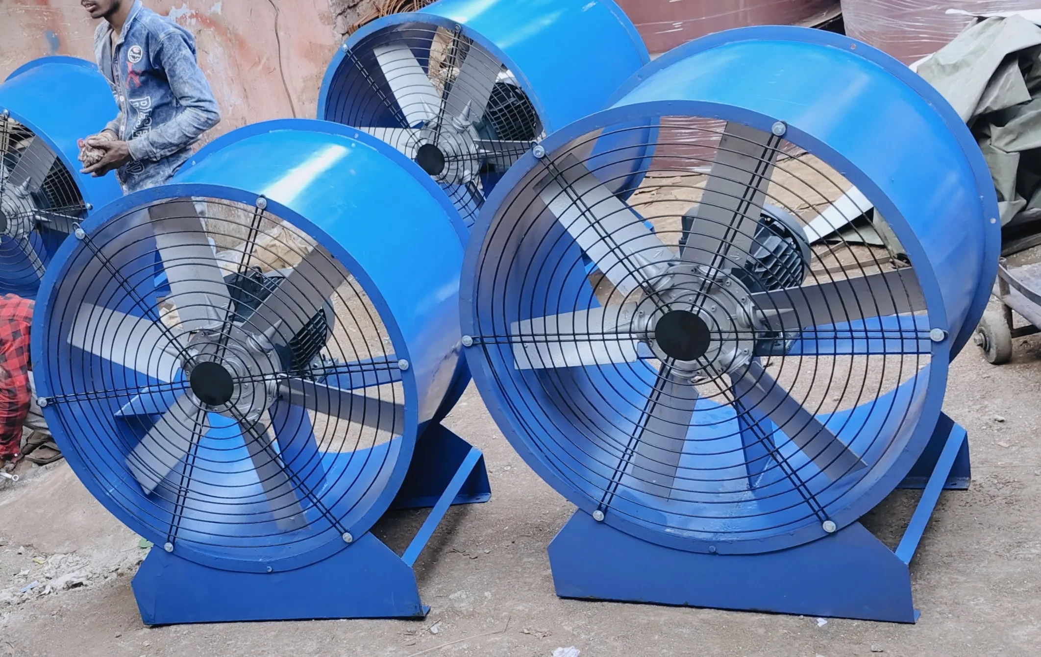 Axial Flow Duct Fan, 1400mm, Aluminium - detail 8