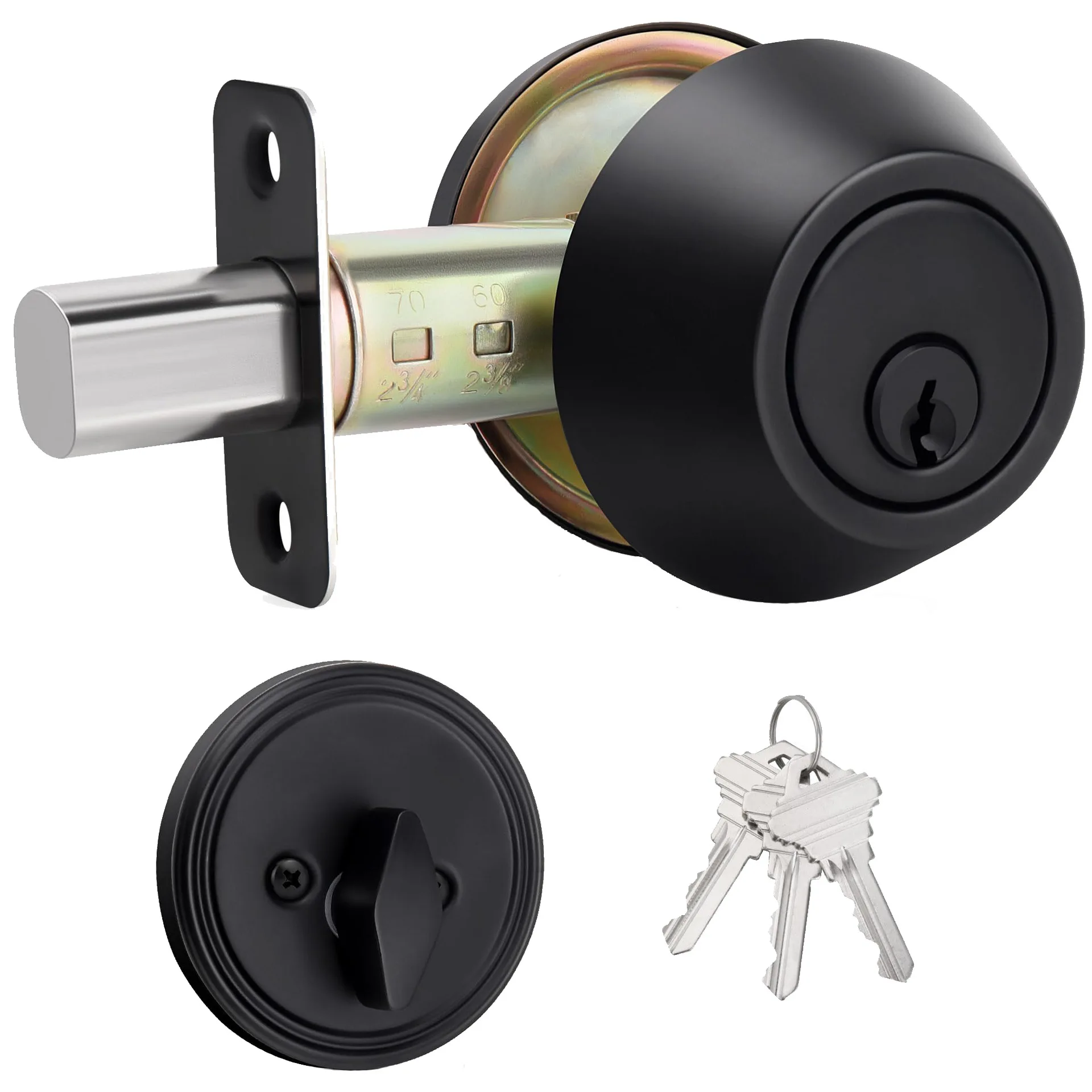 2k27 Lock Hot Selling Stainless Steel American Double-Headed Lock Deadbolt Key ...