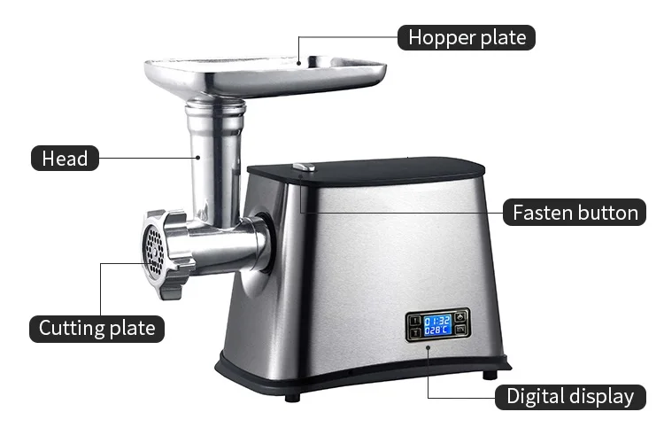 Electric Digital Stainless Steel Sanitary High Efficiency Speed Fish