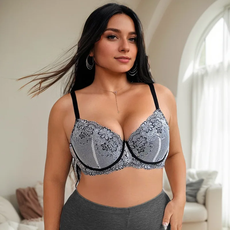 Wholesale New Arrival High Quality Women's Underwear  Thin Mesh Sexy Lace Bras Ladies Underwear Manufacture OEM Supplier