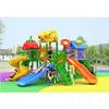 outdoor rabbit play house with kis multiple slide for fun