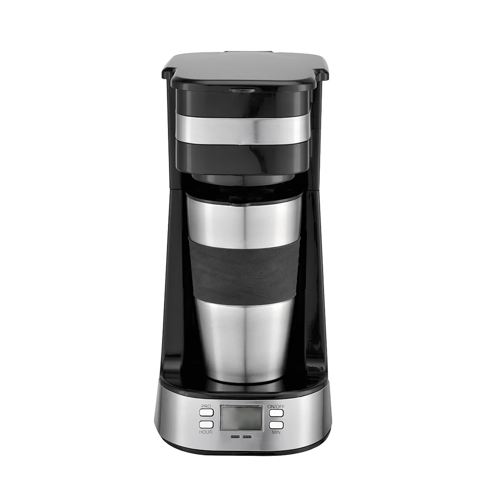 Electrical Coffee Maker Automatic Machine With Heating Element Lcd