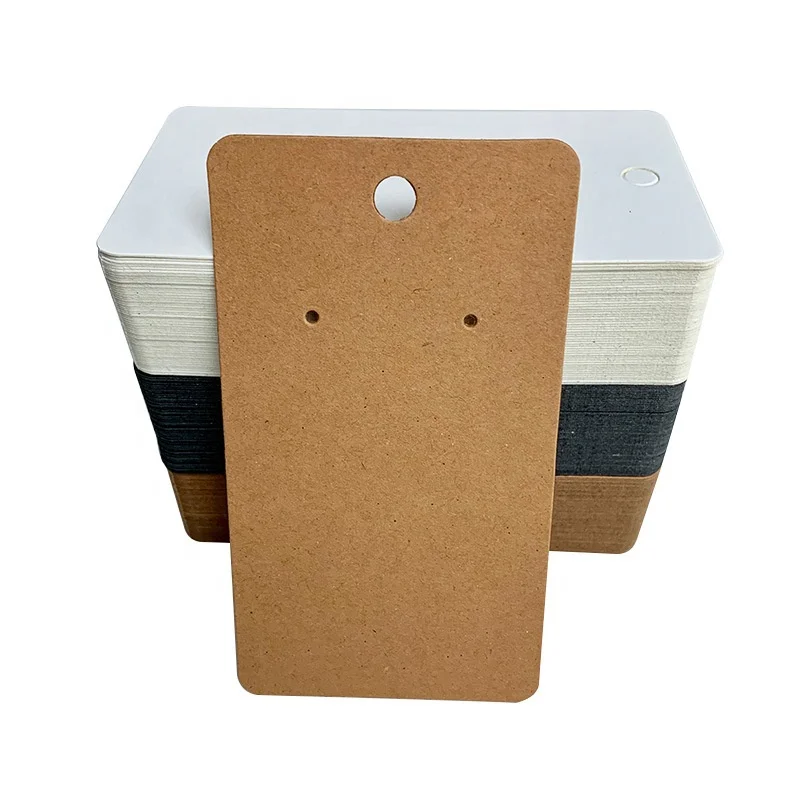 Professional jewelry presentation in boutique setting Retail display setup with custom jewelry packaging cards