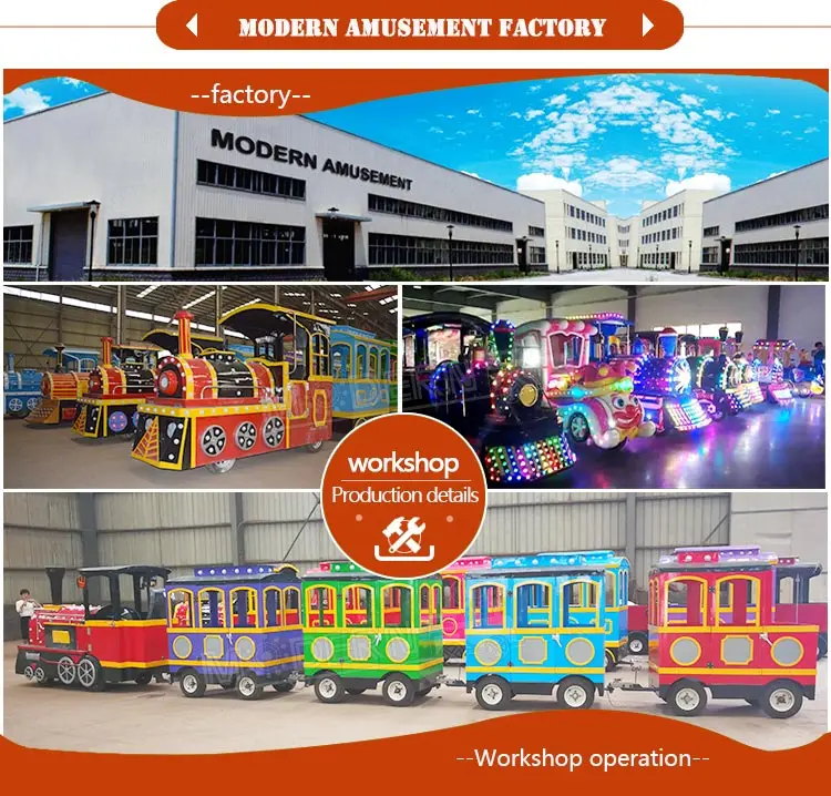 Kiddle rides amusement park rides used tourist train for sale