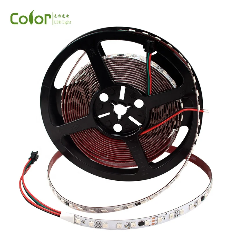 6leds a pixel and cuttable 72LED/M 24V ucs1903 rgb led rope light ip20