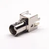Panel Mount Straight Zinc Alloy Coaxial BNC Female Connector