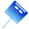 large size digital printing frontfoil membrane switch industrial machine interface