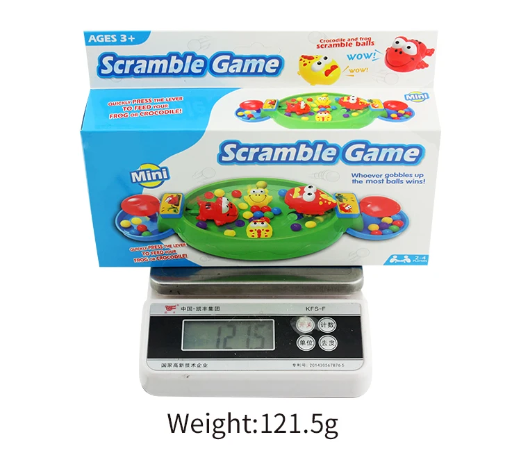 Scramble for peas children indoor games hungry crocodile and frog eat bean interactive board game toys