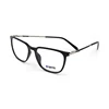 Shenzhen high quality acetate metal glasses square optical eyewear frame