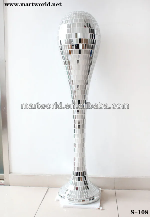 Hot Hot Sale Wedding Decoration Pillars Mirror Glass Pillar For Sale