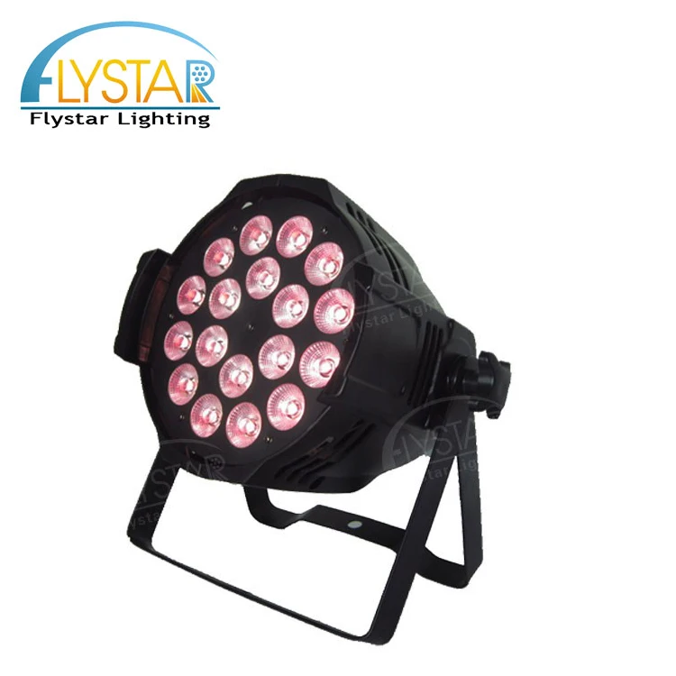Good price and quality led dmx lighting stage light 18x15W rgbw 4in1 led par lights for club